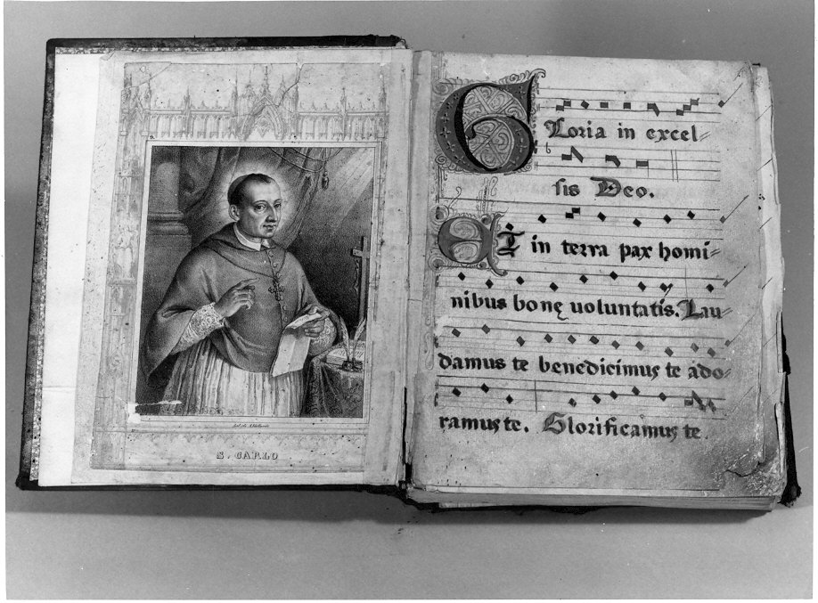 San Carlo Borromeo (stampa) di Vallardi A (seconda metà sec. XIX)