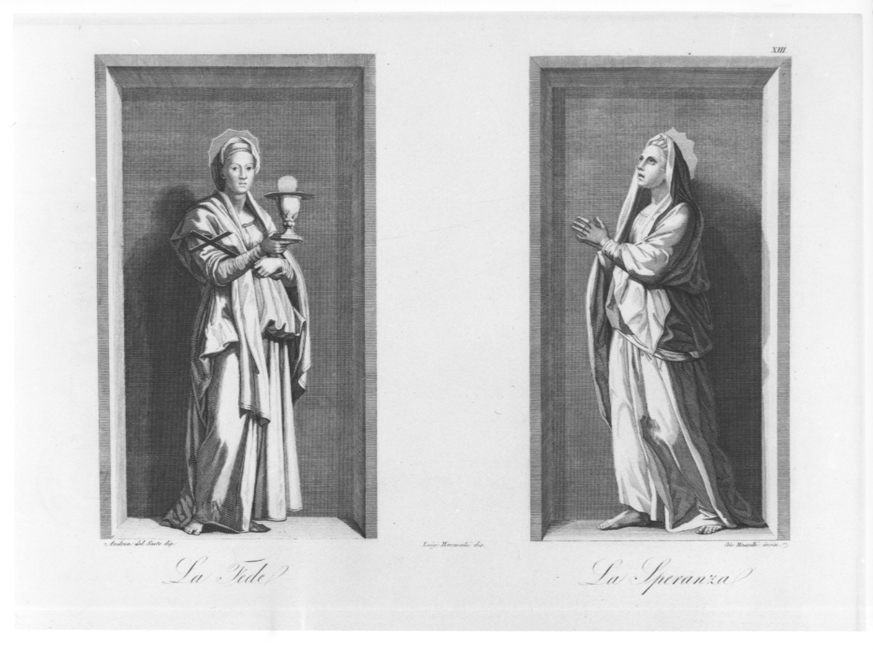 La Fede e la Speranza, Fede e Speranza (stampa, serie) di Masselli Giovanni, Marzocchi Luigi (sec. XIX)