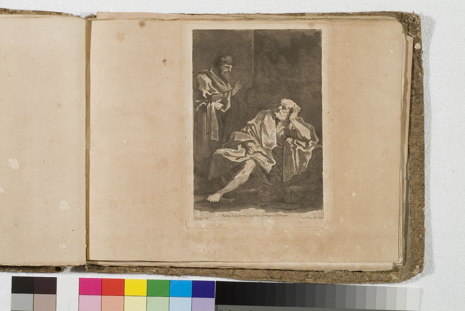 San Pietro e San Paolo (stampa) di Fragonard Jean Honoré, De Saint-Non Richard Jean Claude, Reni Guido (sec. XVIII)
