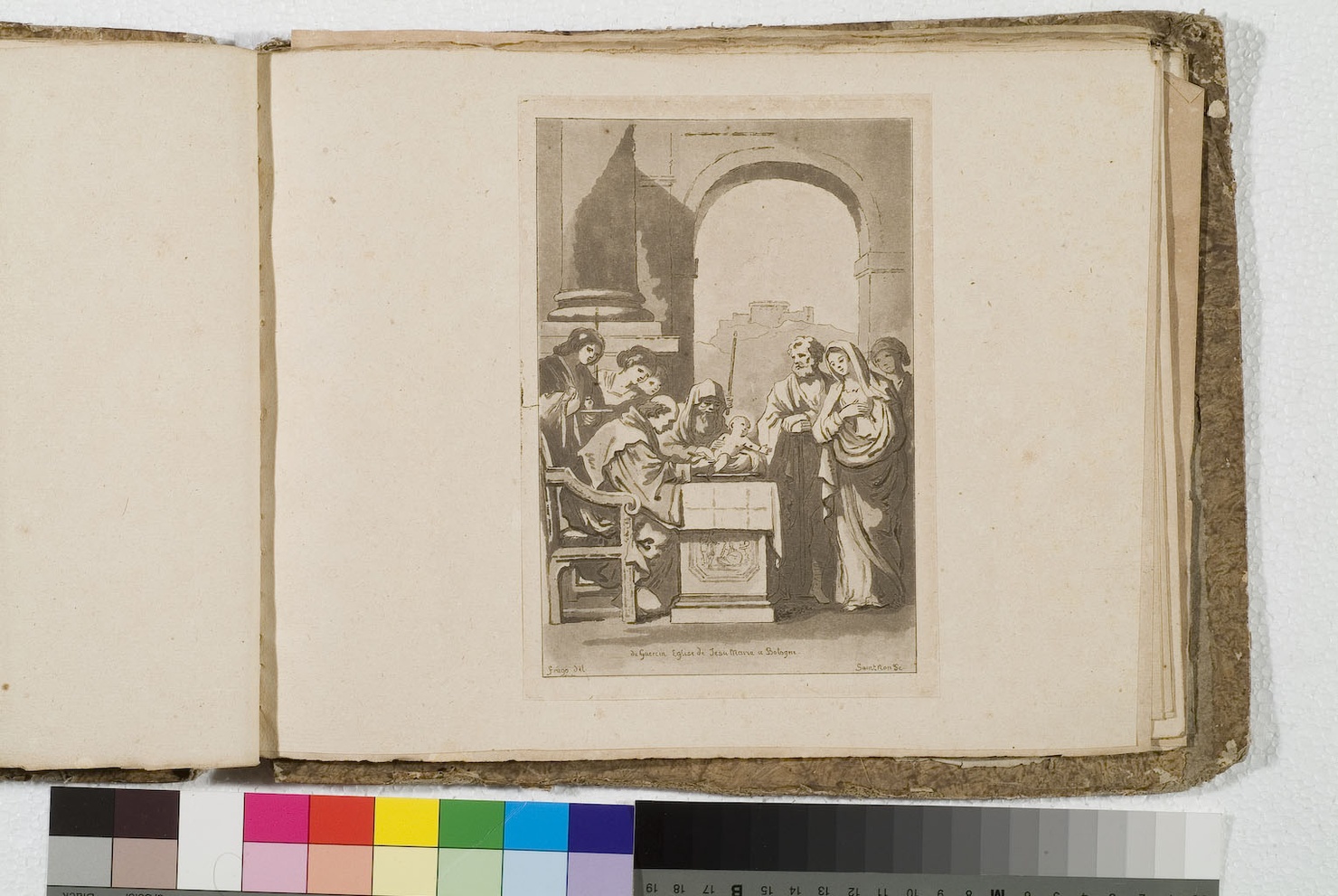 presentazione di Gesù al tempio (stampa) di Fragonard Jean Honoré, De Saint-Non Richard Jean Claude, Reni Guido (sec. XVIII)