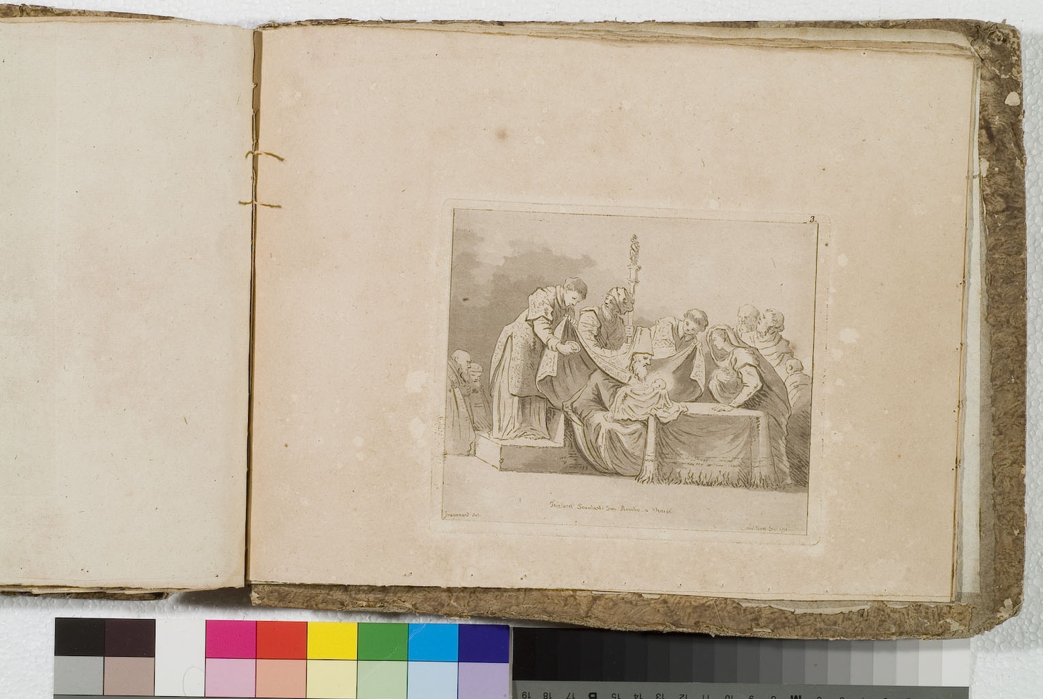 presentazione di Gesù al tempio (stampa) di Fragonard Jean Honoré, De Saint-Non Richard Jean Claude, Robusti Jacopo detto Tintoretto (sec. XVIII)