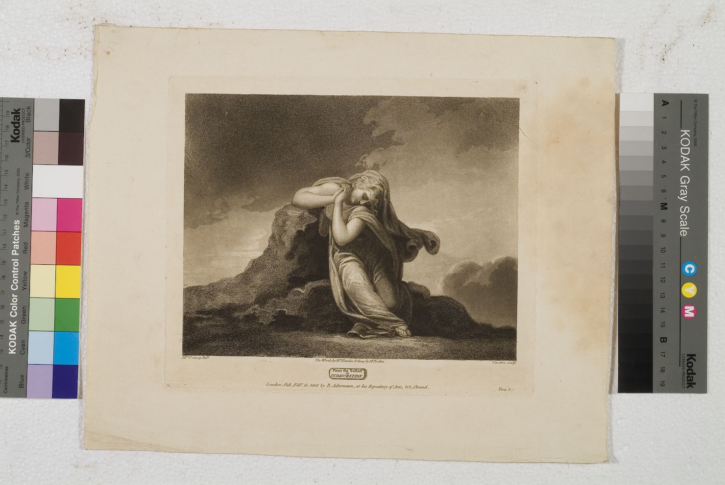 figura femminile (stampa) di Cosway Hadfield Maria, Cardon Antoine (sec. XIX)