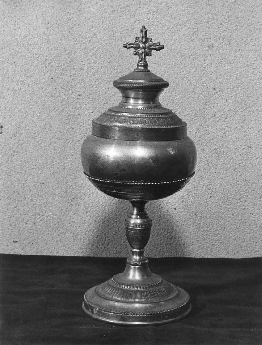 teca eucaristica, opera isolata - bottega lombarda (sec. XIX)