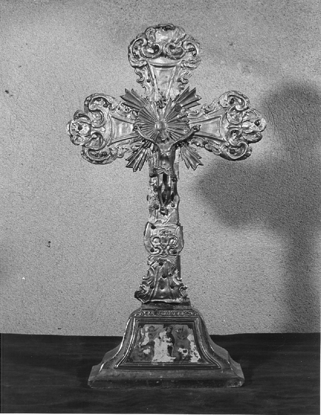 croce, opera isolata - bottega lombarda (metà sec. XVIII)