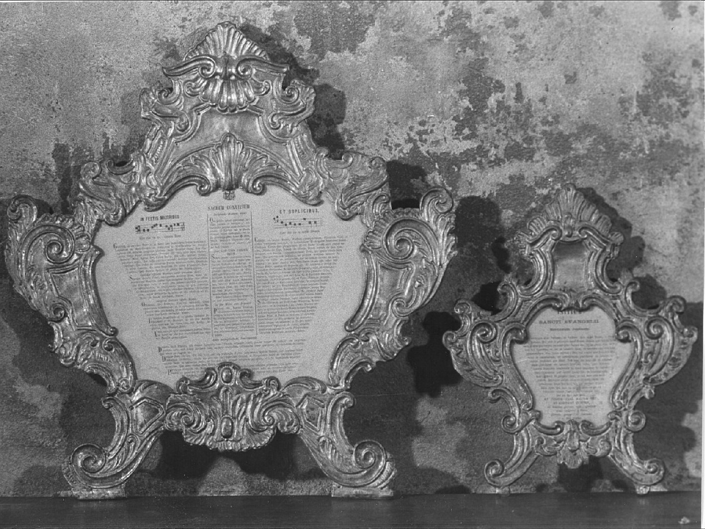 cartagloria, serie - bottega lombarda (metà sec. XVIII)