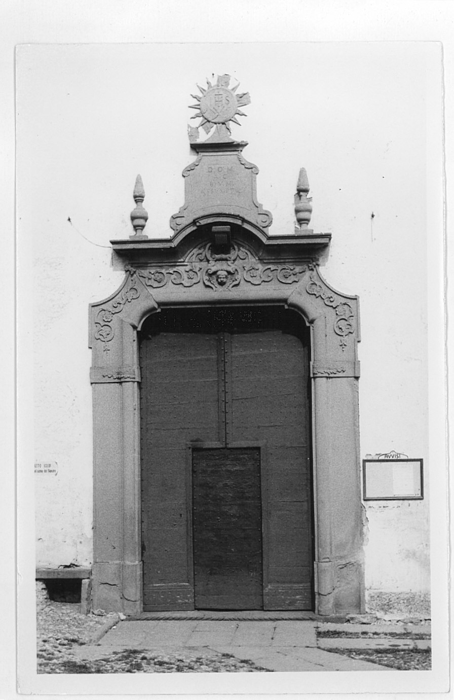 portale, opera isolata - bottega bergamasca (sec. XVII)