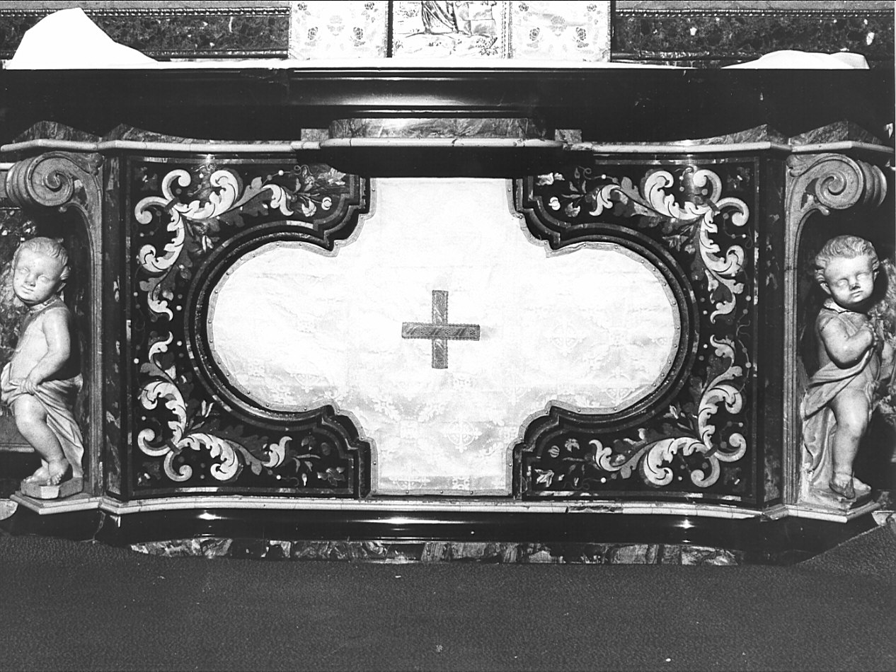 paliotto, opera isolata - bottega lombarda (prima metà sec. XVIII)