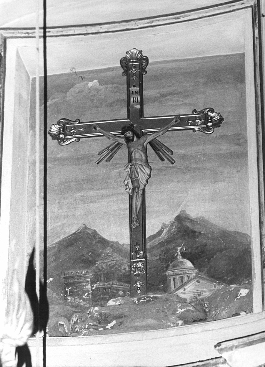 croce, opera isolata - bottega bergamasca (sec. XIX)