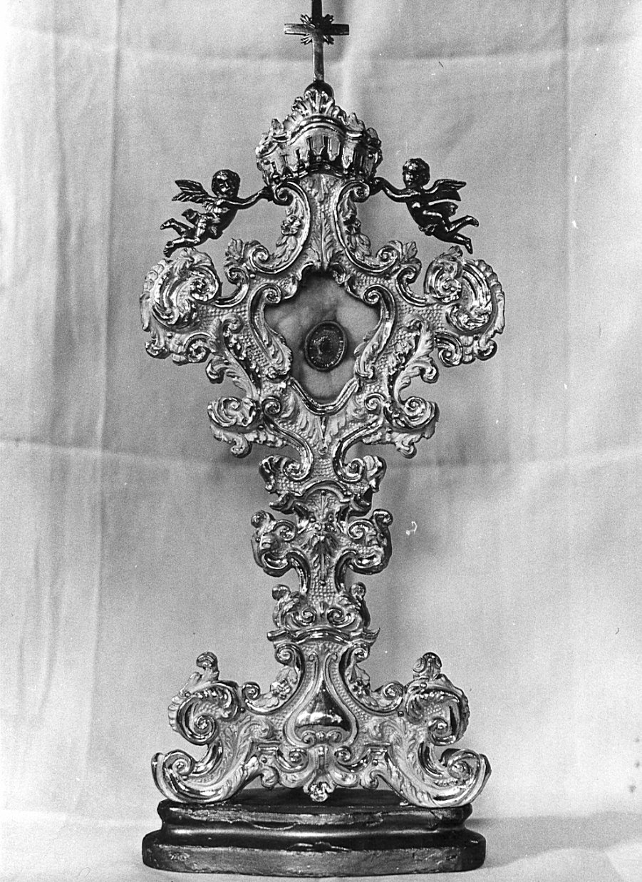 reliquiario, opera isolata - bottega lombarda (sec. XVIII)