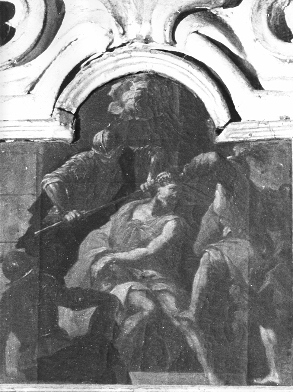 Cristo coronato di spine (dipinto, elemento d'insieme) - ambito bergamasco (sec. XVIII)