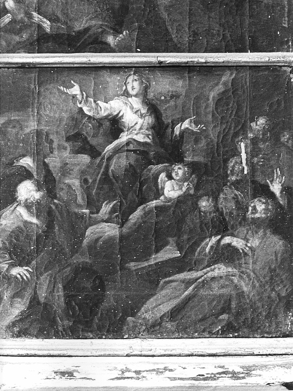 assunzione della Madonna (dipinto, elemento d'insieme) - ambito bergamasco (sec. XVIII)