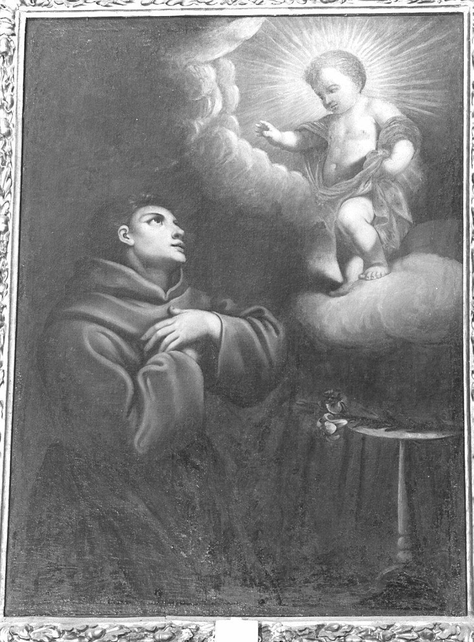 Sant'Antonio da Padova (dipinto, opera isolata) - ambito milanese (sec. XVIII)