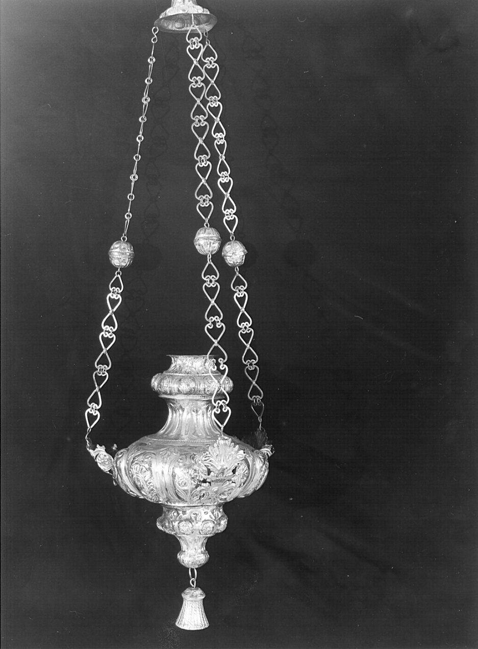 lampada pensile, serie - bottega bergamasca (sec. XVIII)