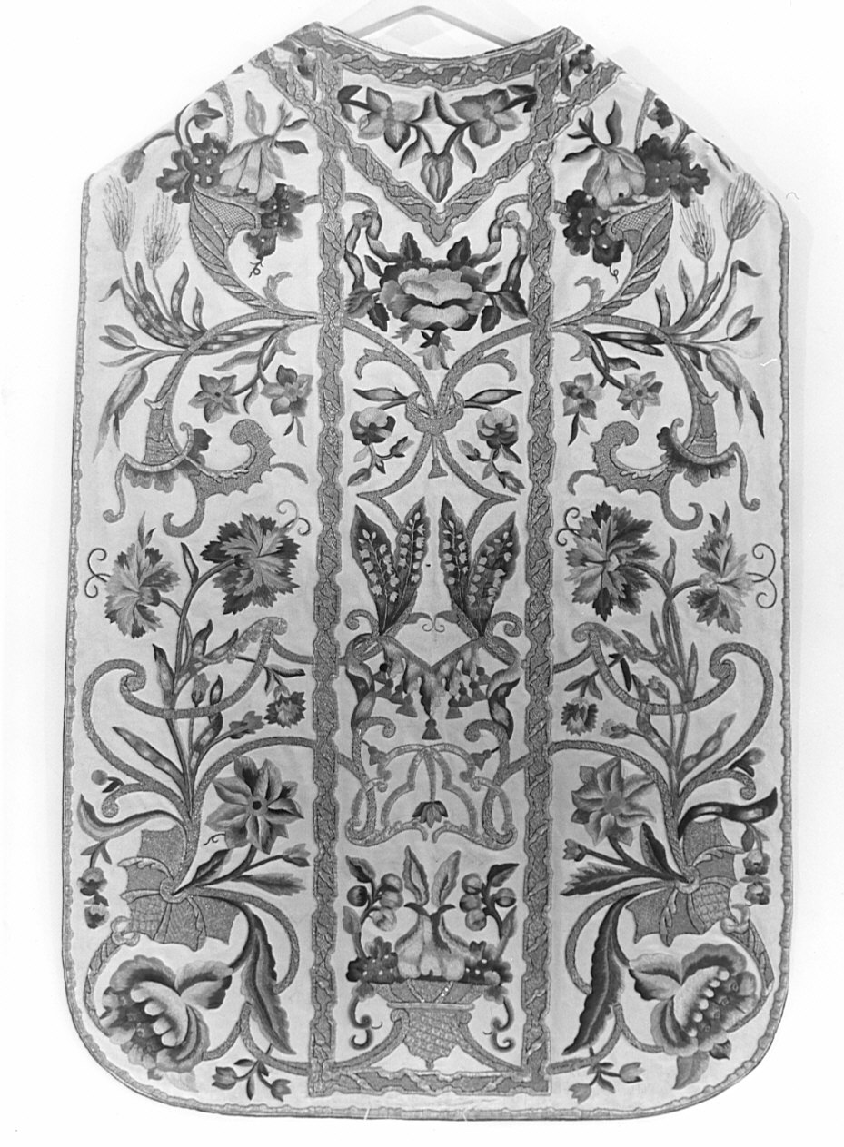 paramento liturgico, insieme - manifattura italiana (inizio sec. XVIII)