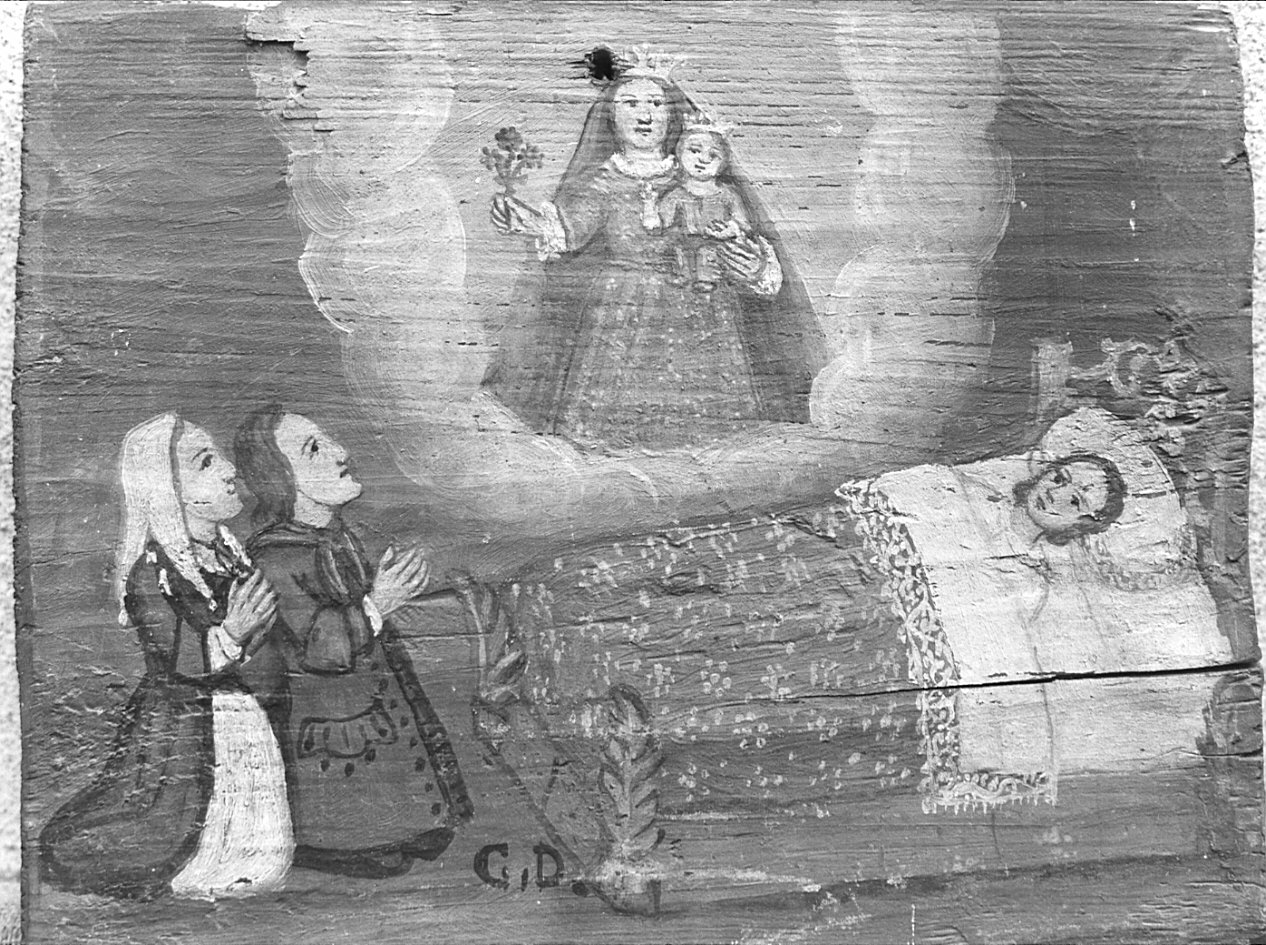 ex voto, opera isolata - ambito bergamasco (sec. XVIII)