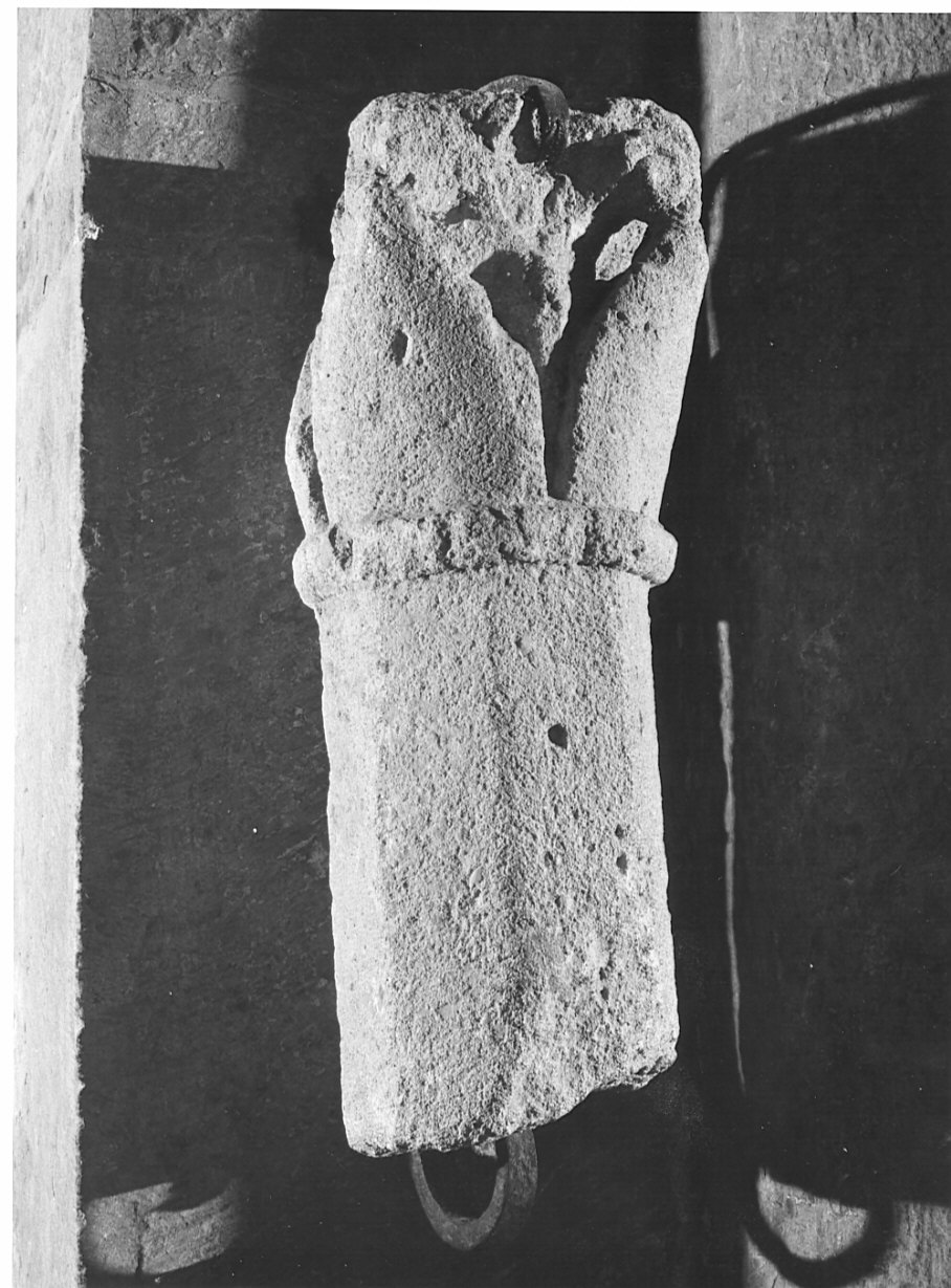 capitello, opera isolata - bottega italiana (sec. XII)