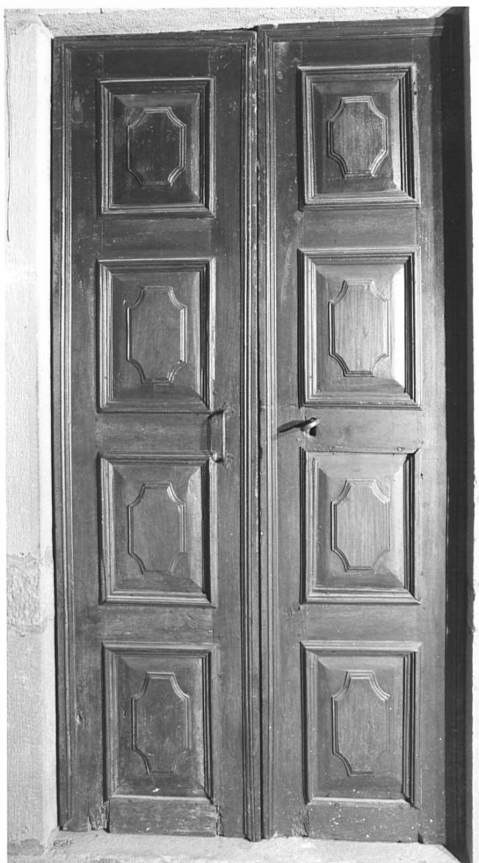 porta - a due battenti, opera isolata - bottega lombarda (prima metà sec. XVIII)