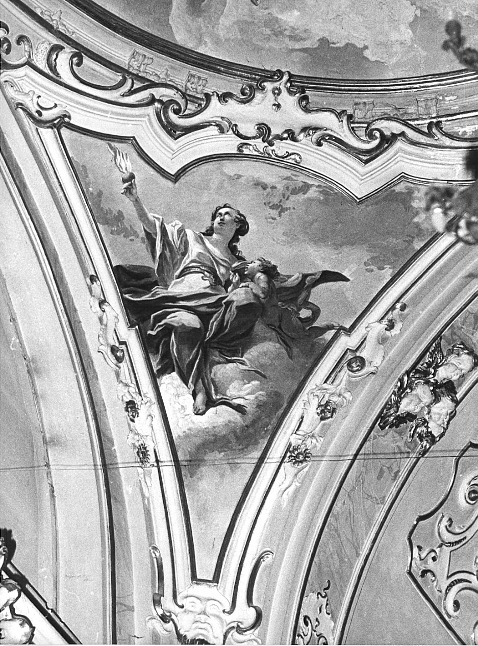 Carità (dipinto, opera isolata) di Savanni Francesco (attribuito) (seconda metà sec. XVIII)