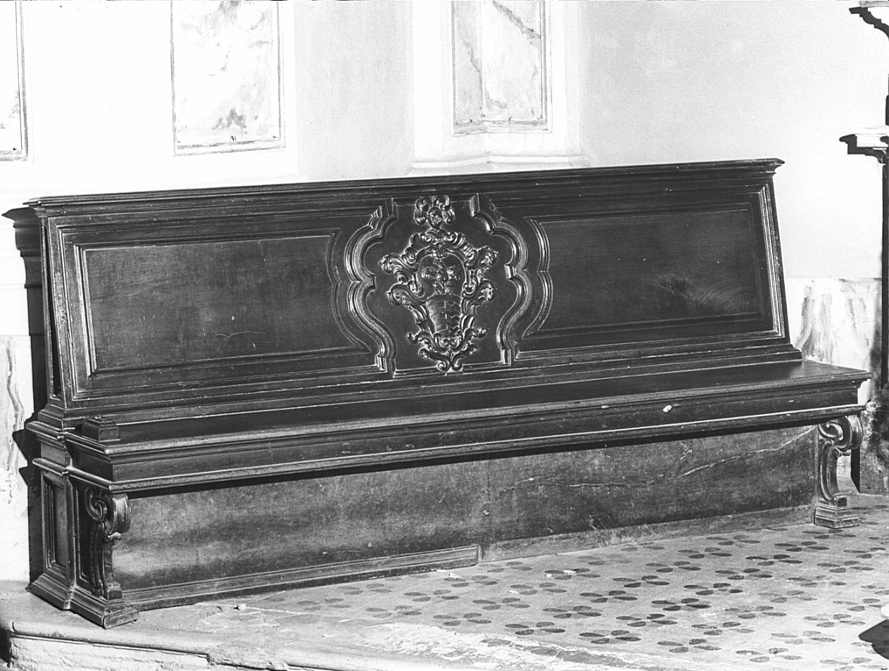 panca, opera isolata - bottega bergamasca (sec. XVII)