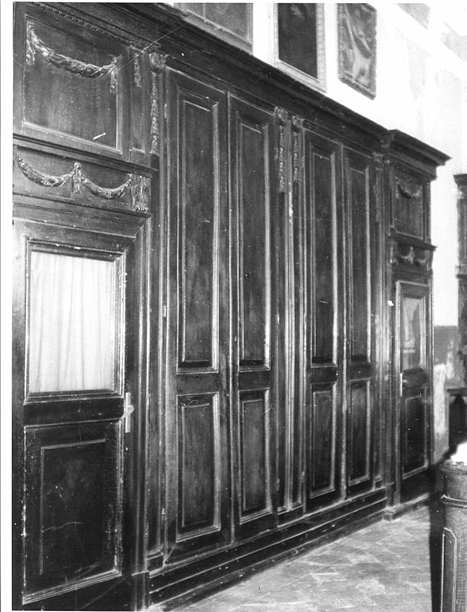 armadio, opera isolata - bottega bergamasca (inizio sec. XIX)