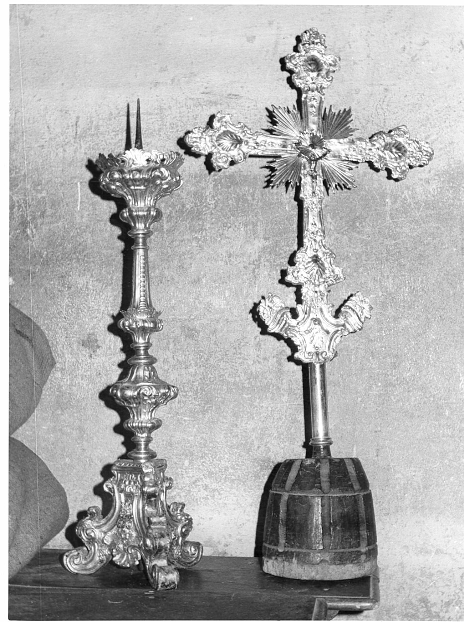 servizio d'altare, insieme - bottega bergamasca (metà sec. XVIII)