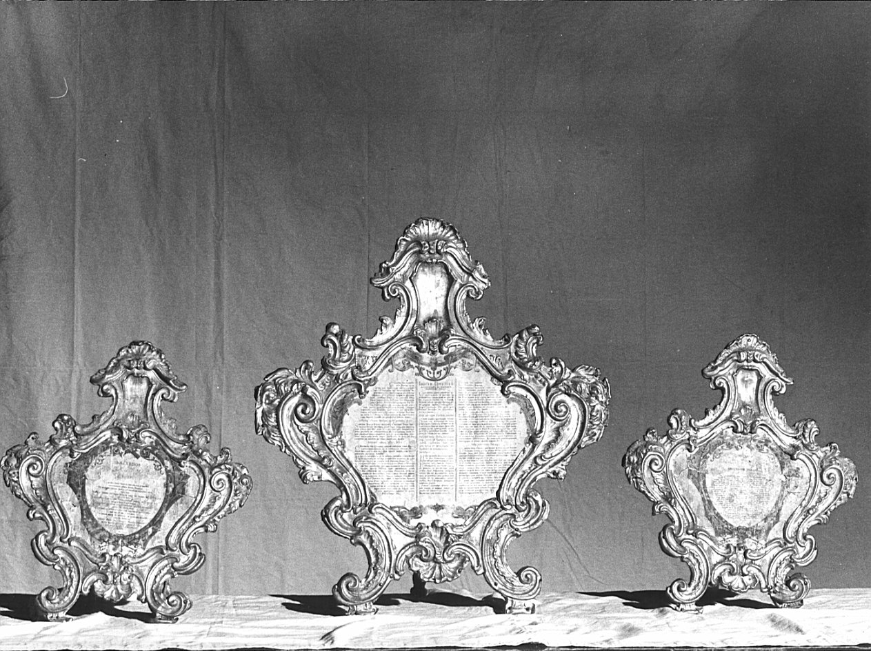 cartagloria, serie - bottega bergamasca (seconda metà sec. XVIII)