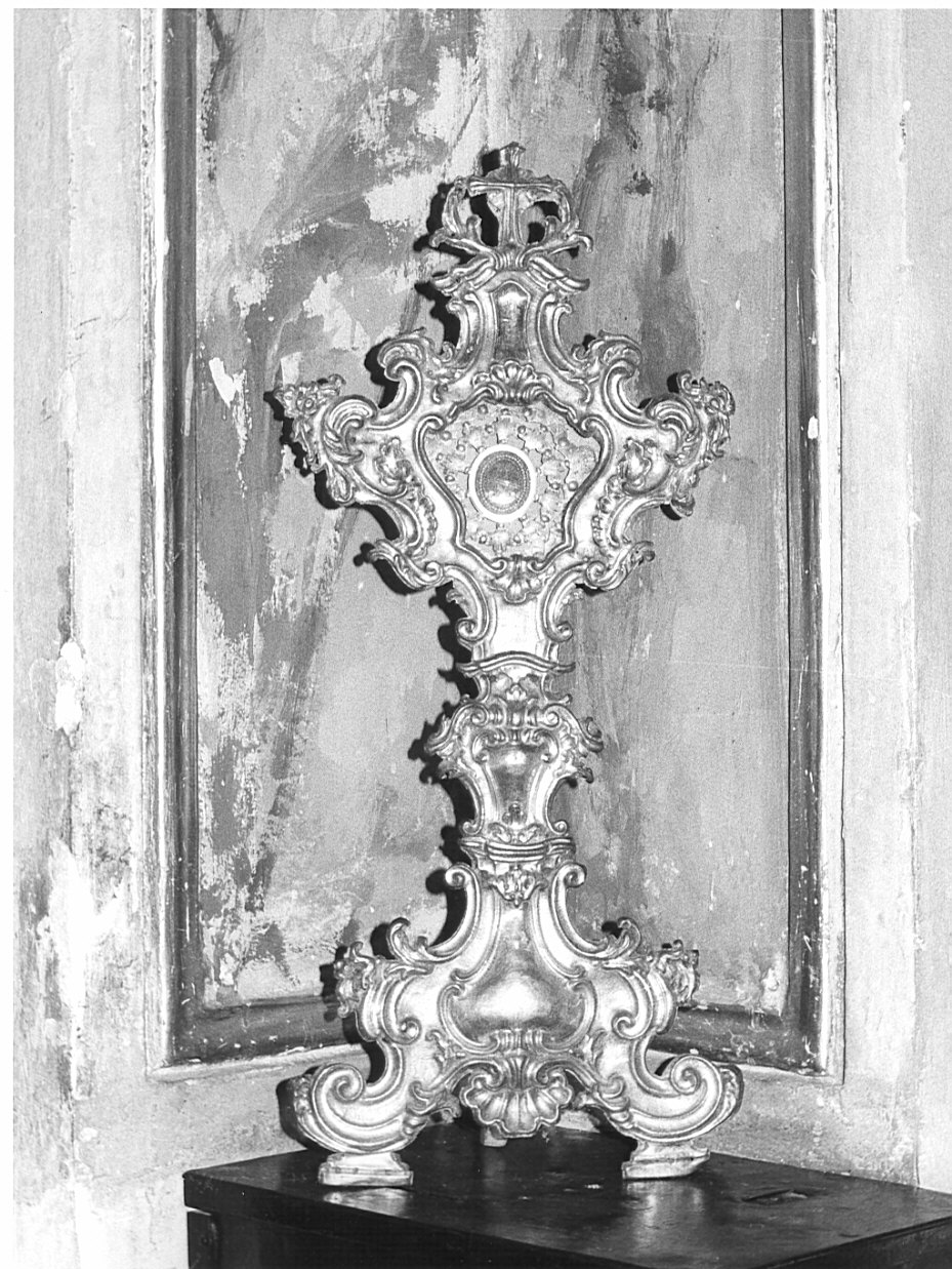 reliquiario, opera isolata - bottega bergamasca (sec. XVIII)