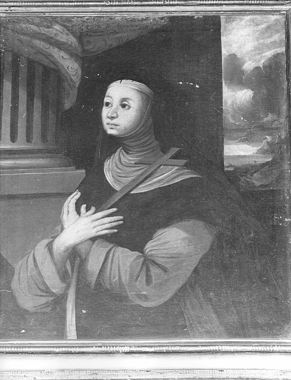 Santa Rosa da Lima (dipinto, opera isolata) - ambito lombardo (fine sec. XVII)