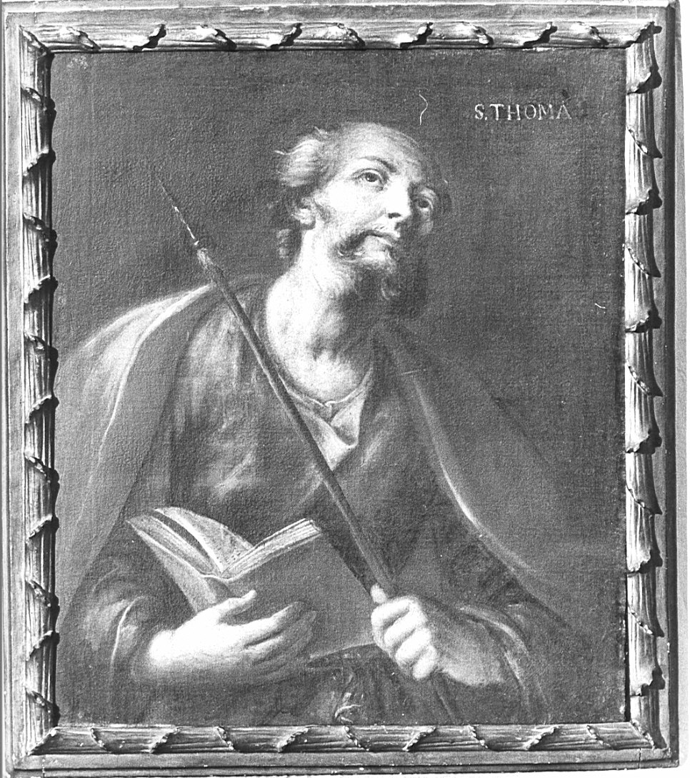 San Tommaso apostolo (dipinto, opera isolata) - ambito lombardo (prima metà sec. XVII)