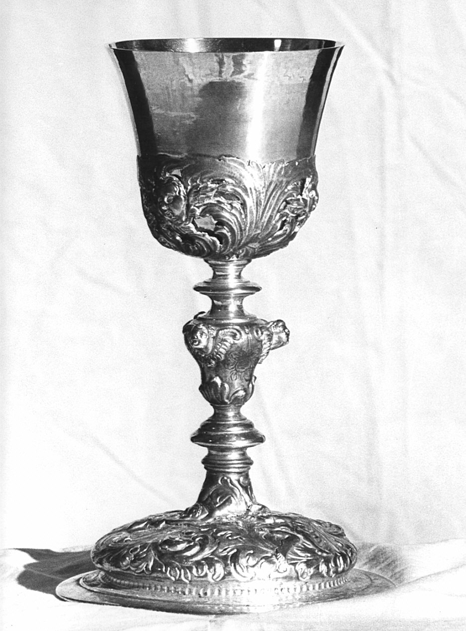 calice, opera isolata - bottega lombarda (inizio sec. XVII)