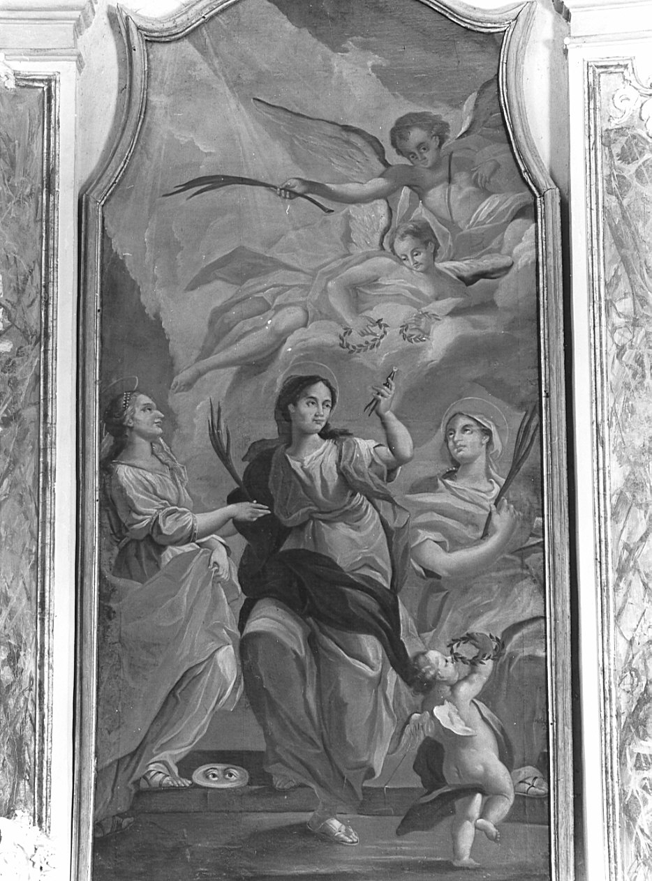 Santi (dipinto, opera isolata) - ambito veneto (sec. XVIII)