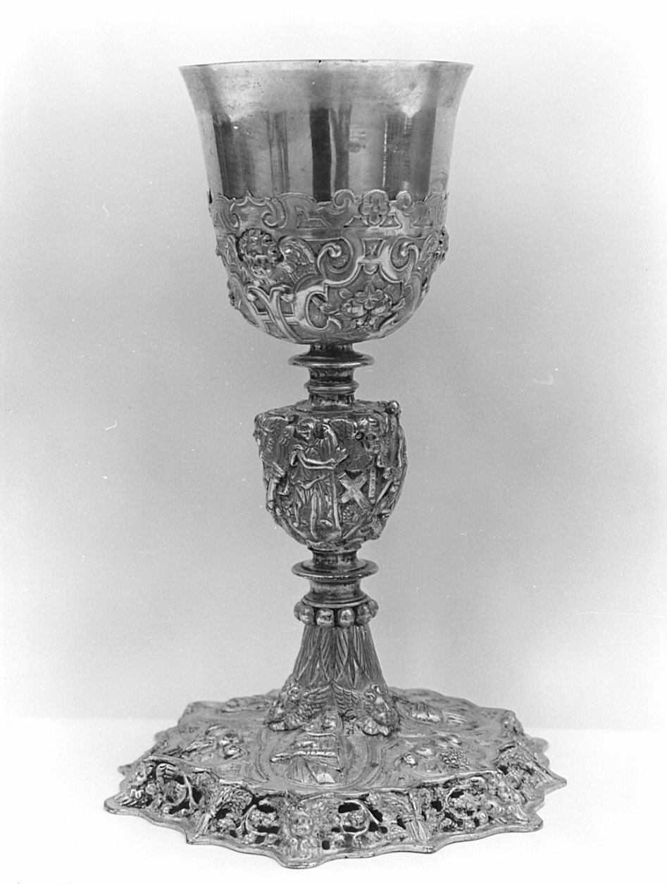 calice, opera isolata - bottega bergamasca (sec. XVII)