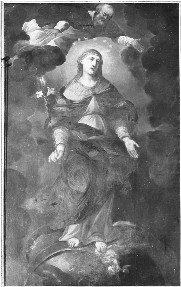 Madonna Immacolata (dipinto, opera isolata) - ambito lombardo (sec. XVII)