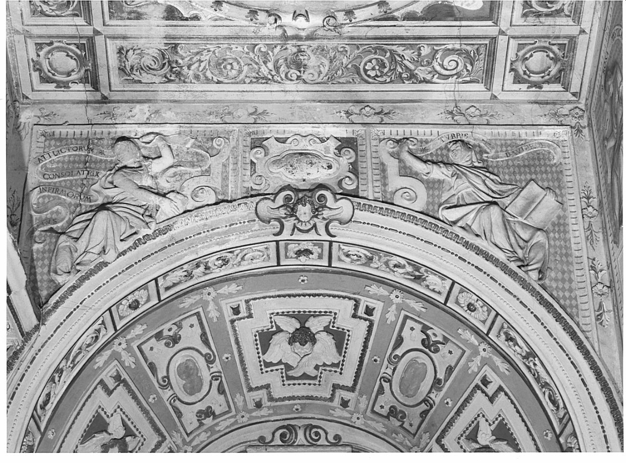 decorazione plastica, insieme - bottega lombarda (fine sec. XIX)