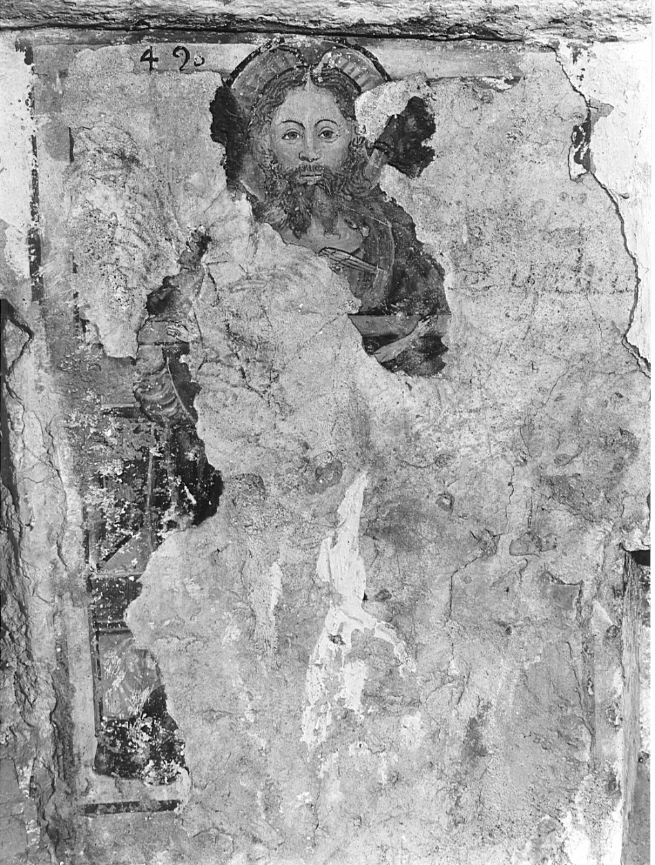 Trinità (dipinto, frammento) - ambito lombardo (sec. XV)