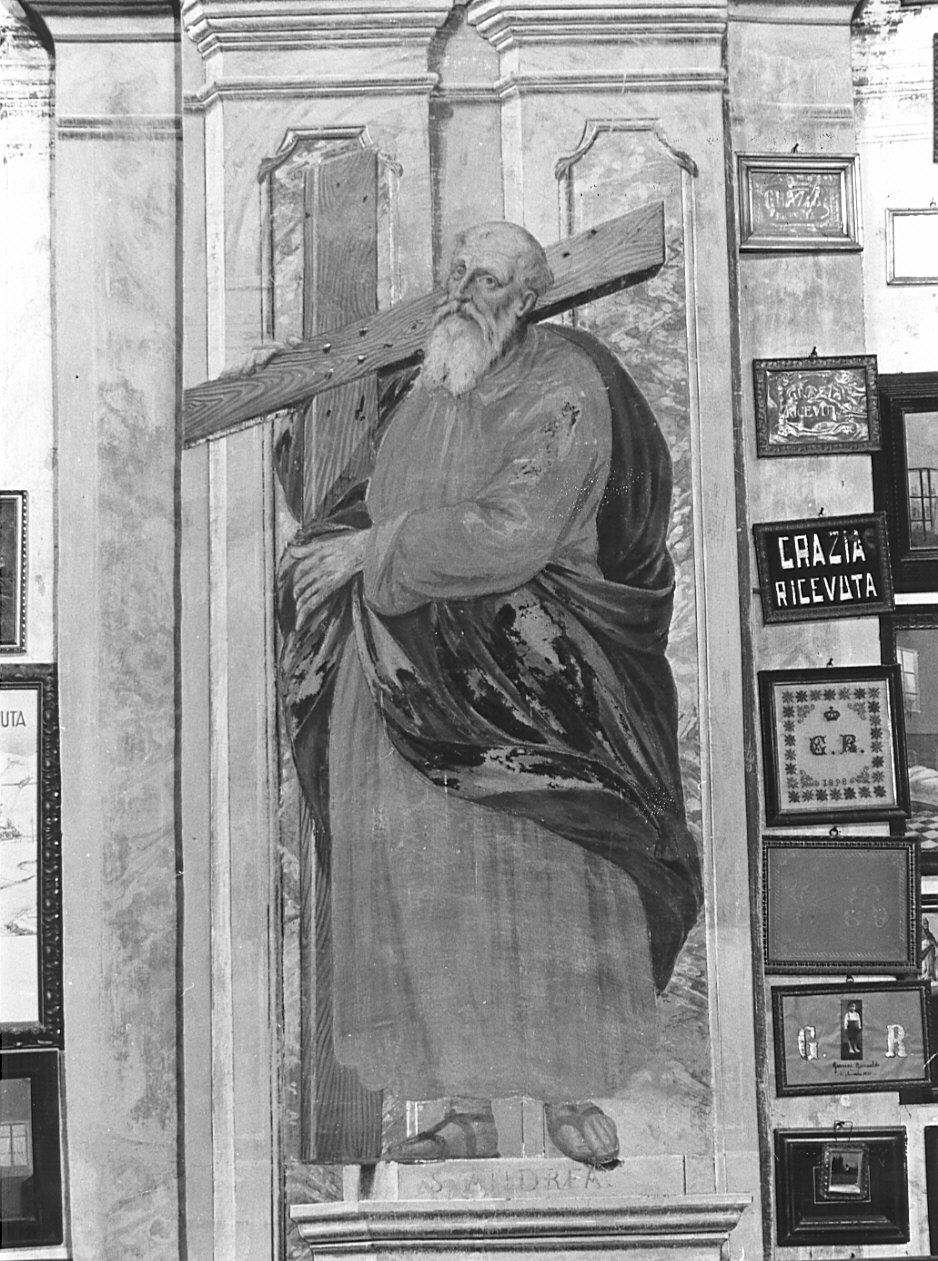 Sant'Andrea (dipinto, elemento d'insieme) - ambito lombardo (sec. XVIII)