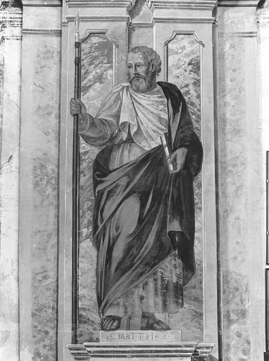 San Mattia apostolo (dipinto, elemento d'insieme) - ambito lombardo (sec. XVIII)