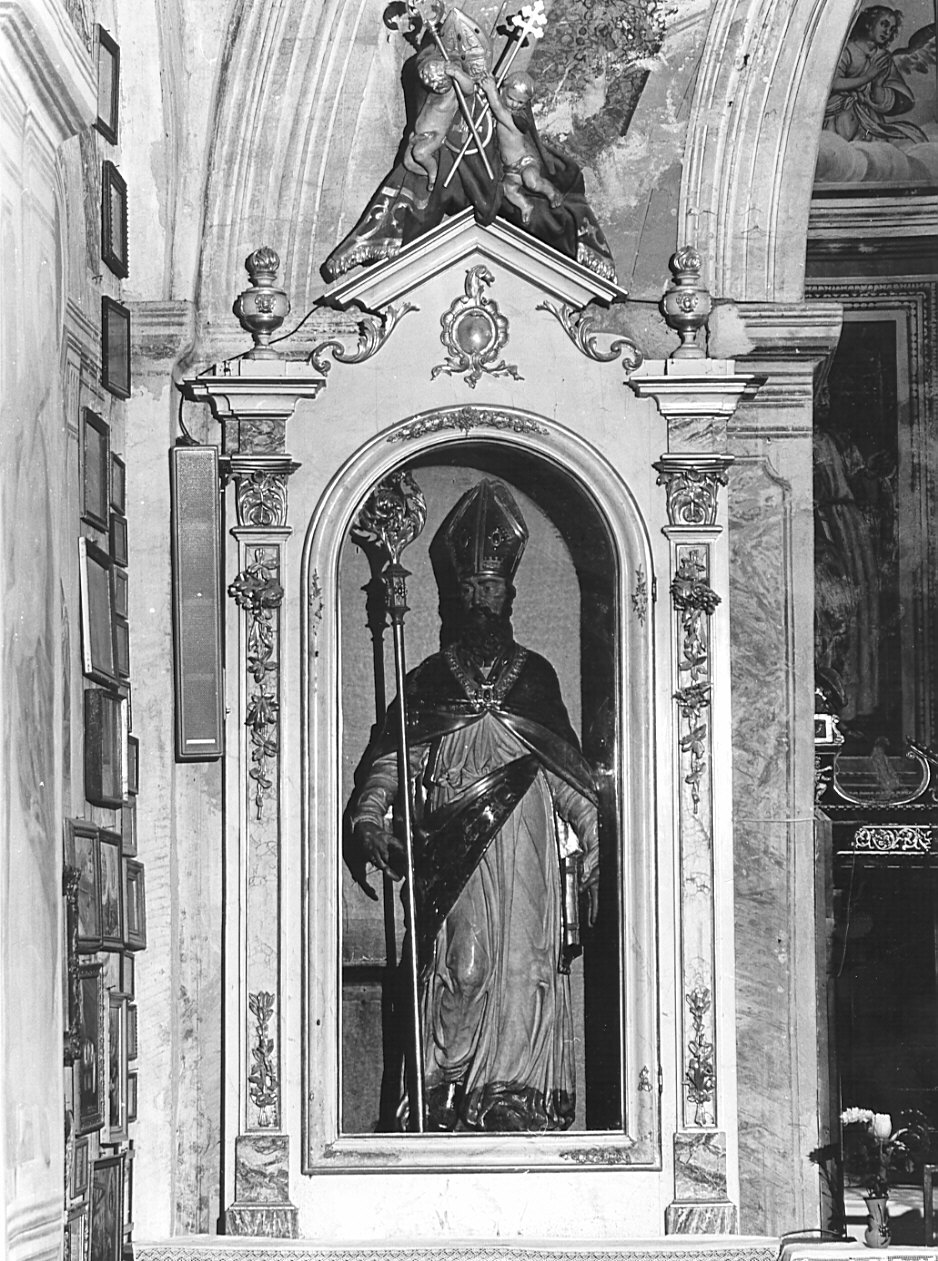 mostra di nicchia - bottega bergamasca (sec. XIX)