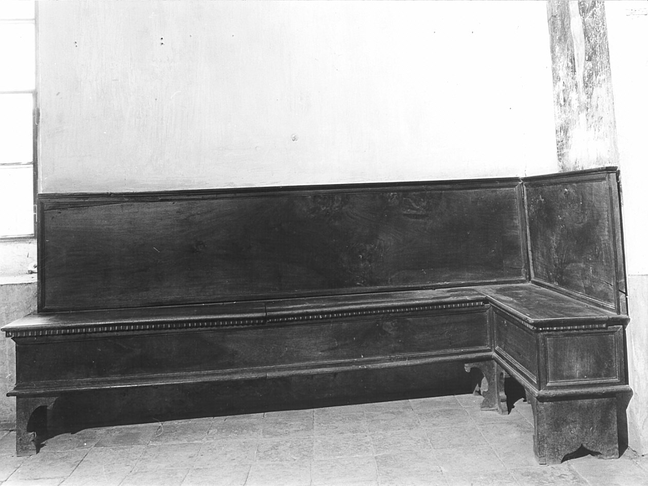 cassapanca, opera isolata - bottega lombarda (sec. XIX)