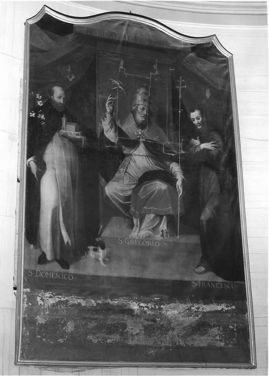 Santi (dipinto, opera isolata) - ambito lombardo (sec. XVII)