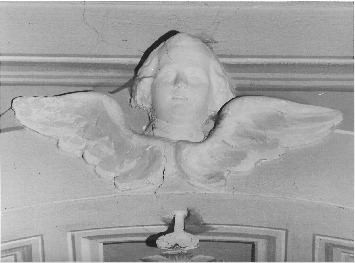 cherubino (rilievo, coppia) - bottega lombarda (ultimo quarto sec. XIX)