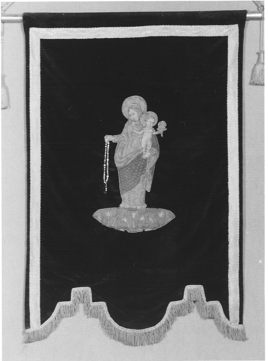 stendardo, opera isolata - manifattura lombarda (seconda metà sec. XVI, sec. XIX)