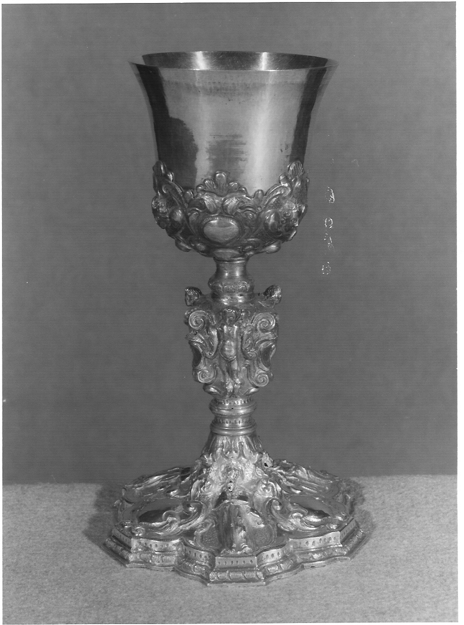 calice, opera isolata - bottega lombarda (sec. XVII)