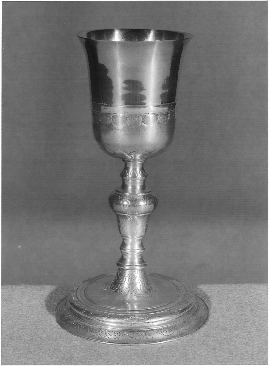 calice, opera isolata - bottega lombarda (sec. XVIII)