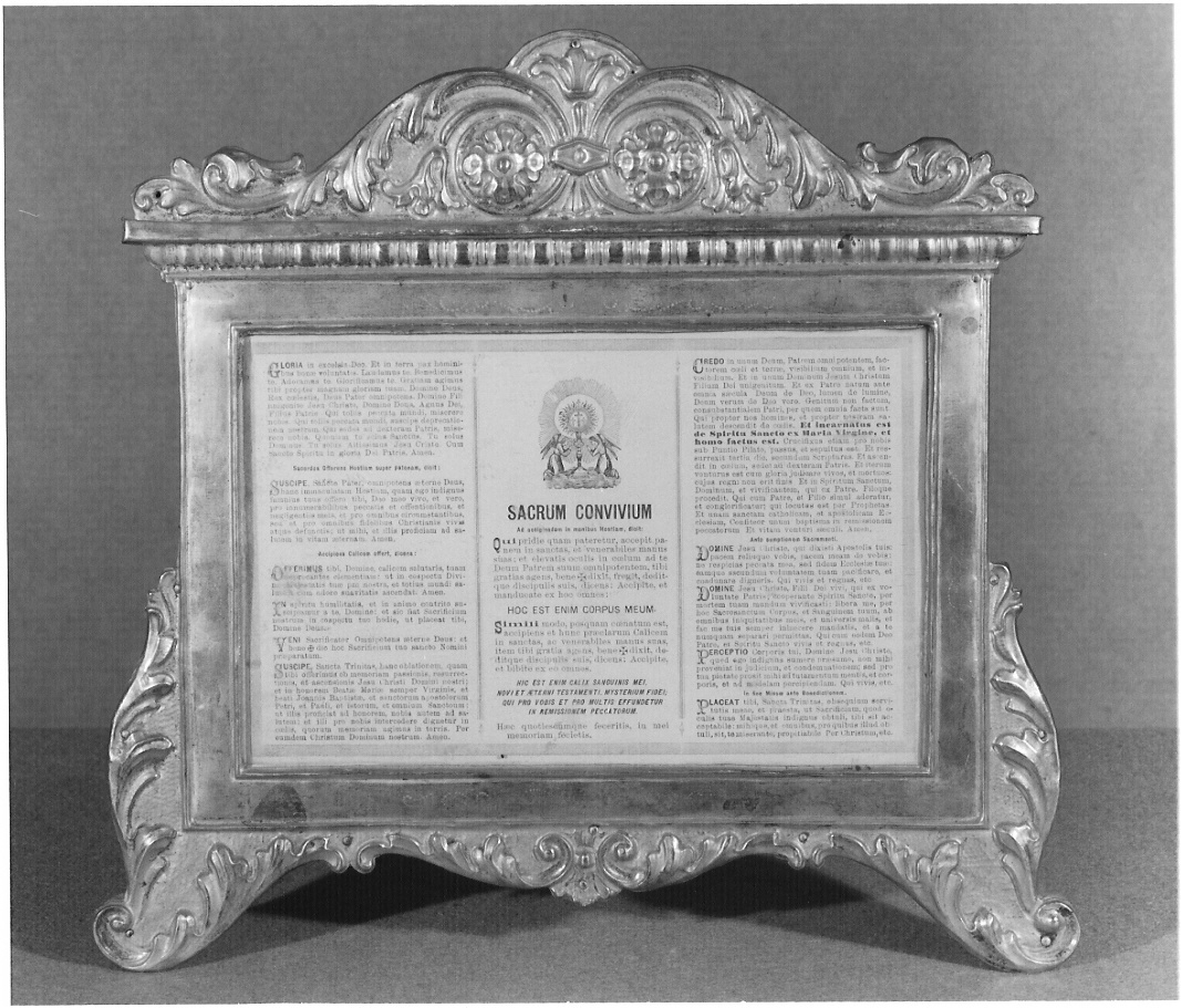 cartagloria, opera isolata - bottega lombarda (sec. XIX)