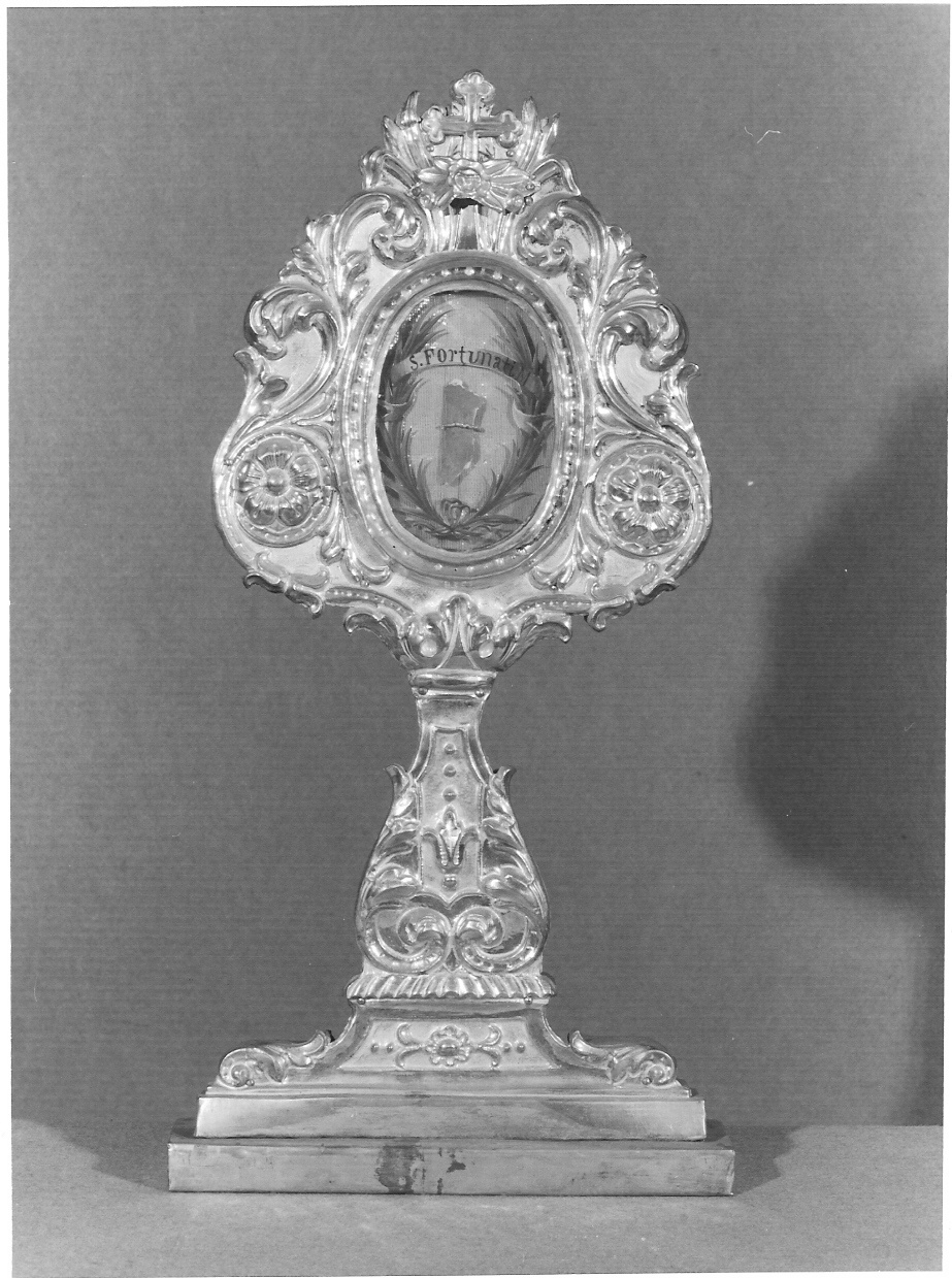 reliquiario - a ostensorio, serie - bottega lombarda (sec. XIX)