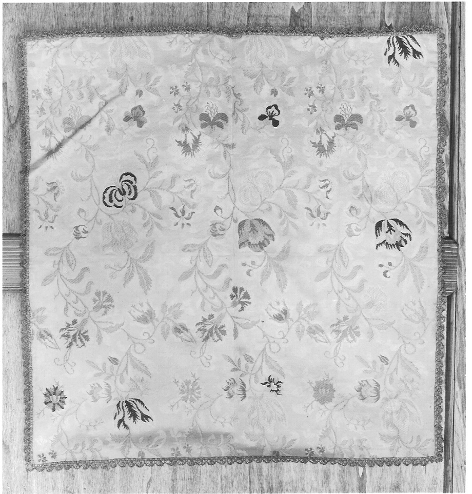 velo di calice, opera isolata - manifattura lombarda (sec. XIX)