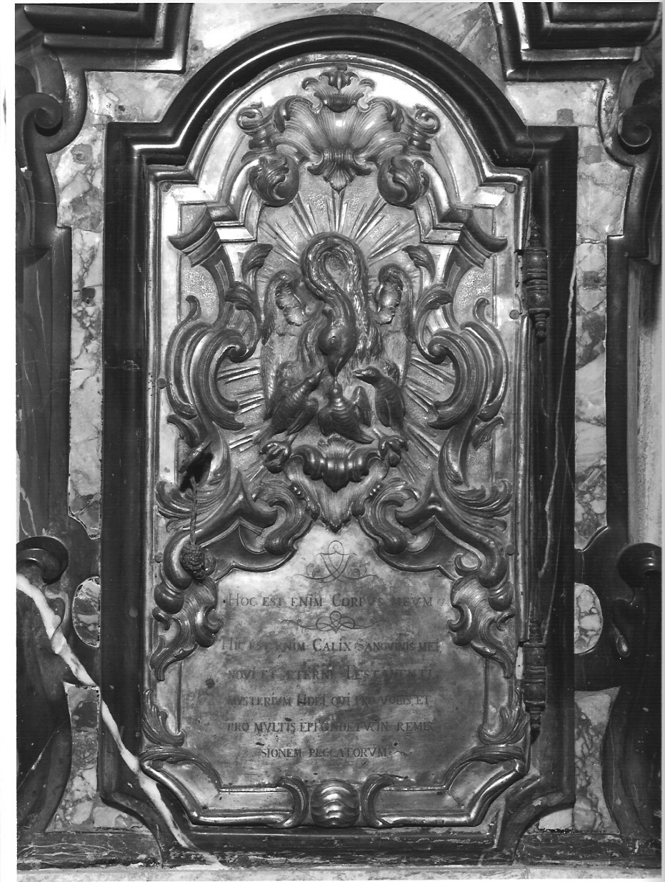 sportello di tabernacolo - bottega lombarda (sec. XVIII)