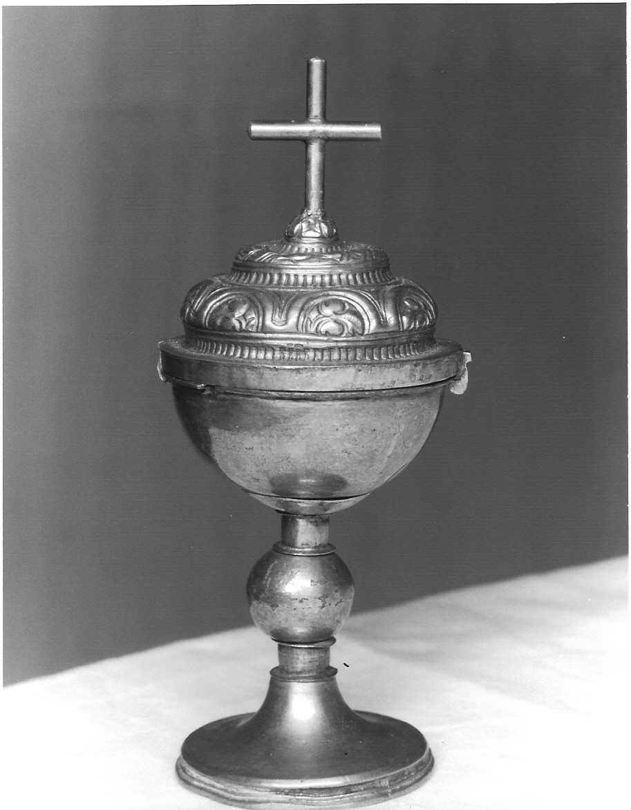 pisside, opera isolata - bottega lombarda (sec. XIX)