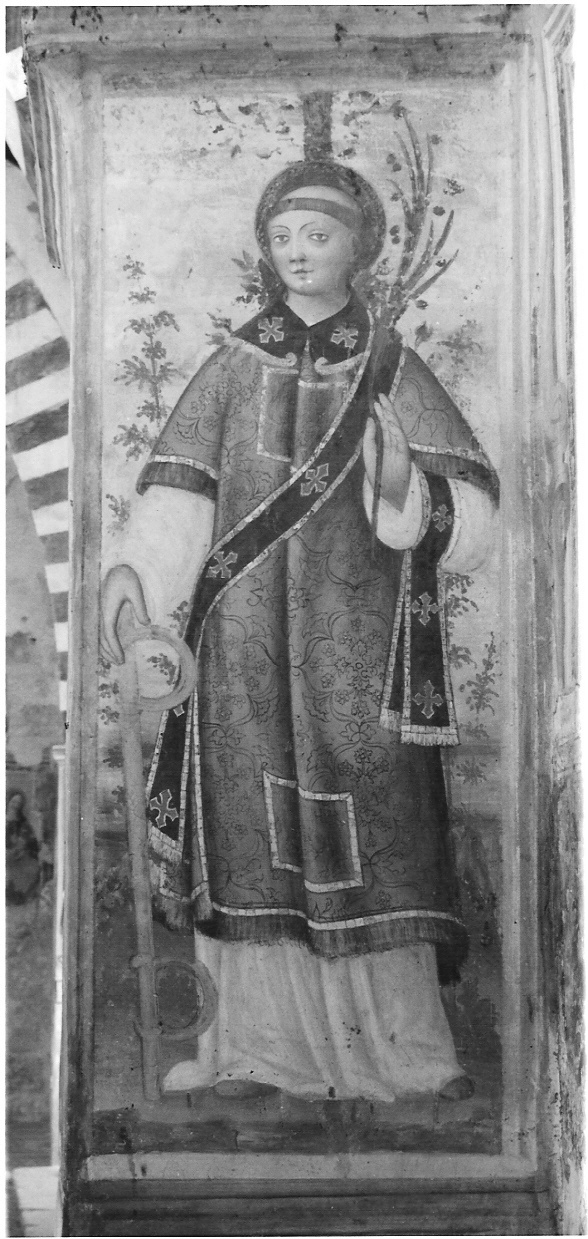San Leonardo (dipinto, opera isolata) - ambito lombardo (sec. XVI)